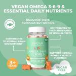 Sugar-Free Kids Omega 3, 6 & 9 Gummies