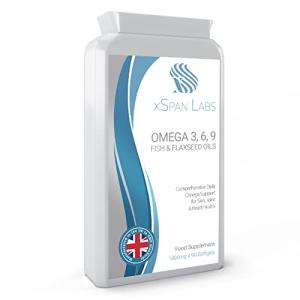 Omega 3, 6 & 9 Fish & Flaxseed Oil 1000mg