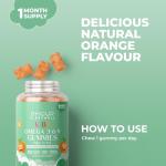 Sugar-Free Kids Omega 3, 6 & 9 Gummies