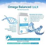 Omega 3, 6, & 9 Fish Oil 1000mg, 90 Capsules
