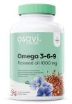 Osavi Omega 3-6-9 Flaxseed Oil Softgels 1000 mg