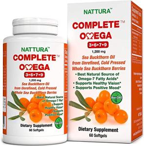 Omega 3-6-7-9 Sea Buckthorn Oil Capsules