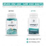 Omvits Vegan Omega 3 DHA Algae Oil 1000mg