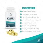 Omvits Vegan Omega 3 DHA Algae Oil 1000mg