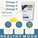 Omega 3-6-9 Fish Oil Blend 1000mg Capsules