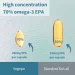 Vegepa Omega 3 & 6 Fish Oil Capsules