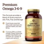 Solgar Omega 3-6-9 Softgels, 120 Count