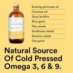 Vegan Omega 3, 6 & 9 Oil Blend 500ml
