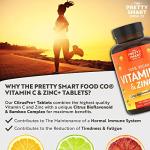 Vitamin C & Zinc Tablets for Immune Support