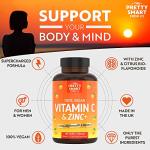 Vitamin C & Zinc Tablets for Immune Support