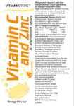 Vitamin C & Zinc Effervescent Tablets – Vegan, Orange Flavor