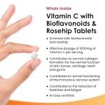 High Strength Vegan Vitamin C 1000mg Tablets