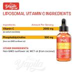 Liposomal Vitamin C 2000 mg Liquid Supplement