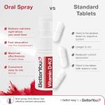 BetterYou Vitamin D3 K2 Oral Spray, 3000 IU