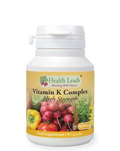 High Strength Vitamin K Complex Capsules – 450µg