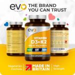 Vitamin D3 4000iu & K2 100ug Vegetarian Tablets