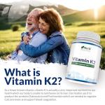 High Strength Vegan Vitamin K2 MK-7 200mcg Tablets