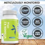 NutriZing Vegan Vitamin K2 MK-7 600mcg - 90 Capsules