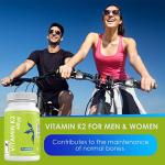 NutriZing Vegan Vitamin K2 MK-7 600mcg - 90 Capsules