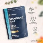 Vitamin K2 MK7 200ug - 365 Tablets
