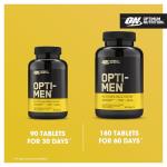 Optimum Nutrition Opti-Men Multivitamin, 90 Capsules