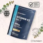 Vitamin K2 MK7 200ug - 365 Tablets