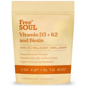 High Strength D3, K2 & Biotin Complex, 90 Caps