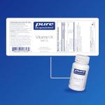 Vitamin K with D3 for Bone and Artery Health