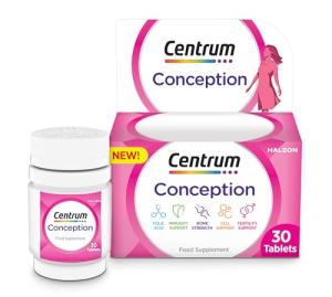 Centrum Conception Vitamins for Women, 30 Tablets