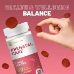 Vegan Prenatal Gummies with Essential Vitamins & Minerals