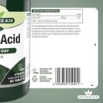 Folic Acid 400mcg for Prenatal Health – Vegan Tablets
