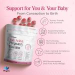 Vegan Prenatal Gummies with Folic Acid & Vitamins