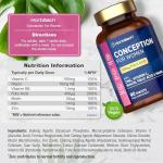 Fertility Support Vitamins for Women | 90 Vegan Tablets