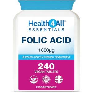 Health4All Folic Acid 1000mcg - 240 Tablets