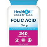 Health4All Folic Acid 1000mcg - 240 Tablets