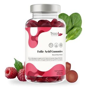 Troo Health Folic Acid Gummy 400μg - 120 Count