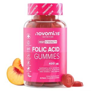 Folic Acid Gummies - 3 Month Supply, 400 MCg