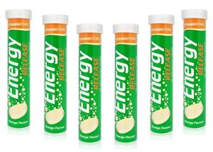 120 Effervescent Vitamin Energy Boost Tablets - Orange