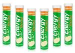 120 Effervescent Vitamin Energy Boost Tablets - Orange