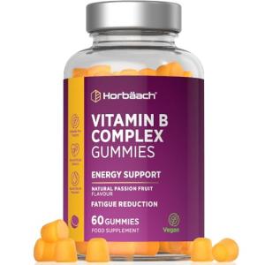 Vitamin B Complex Gummies – Tropical Flavor, 60 Count