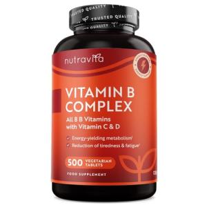 Vitamin B Complex with D & C - 500 Tablets