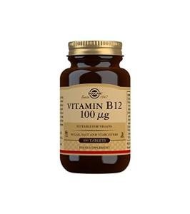 Solgar B12 100 µg Tablets - Vegan Support