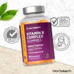 Vitamin B Complex Gummies – Tropical Flavor, 60 Count