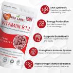 High Strength Vitamin B12 Tablets 1000mcg, 360 Count