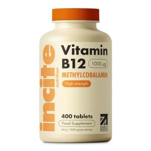 Incite Nutrition B12 Tablets 1000 mcg - 1 Year Supply