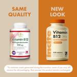 Incite Nutrition B12 Tablets 1000 mcg - 1 Year Supply