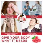Raspberry Liquid Vitamin B Complex Supplement, 60ml