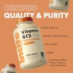 Incite Nutrition B12 Tablets 1000 mcg - 1 Year Supply