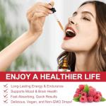 Raspberry Liquid Vitamin B Complex Supplement, 60ml