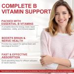 Raspberry Liquid Vitamin B Complex Supplement, 60ml